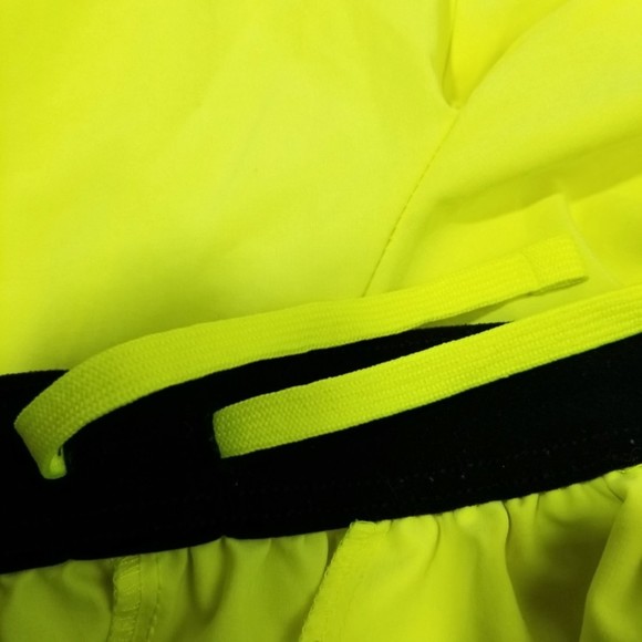 Nike Men's Athletic Shorts - Neon Yellow - Picture 4 of 7